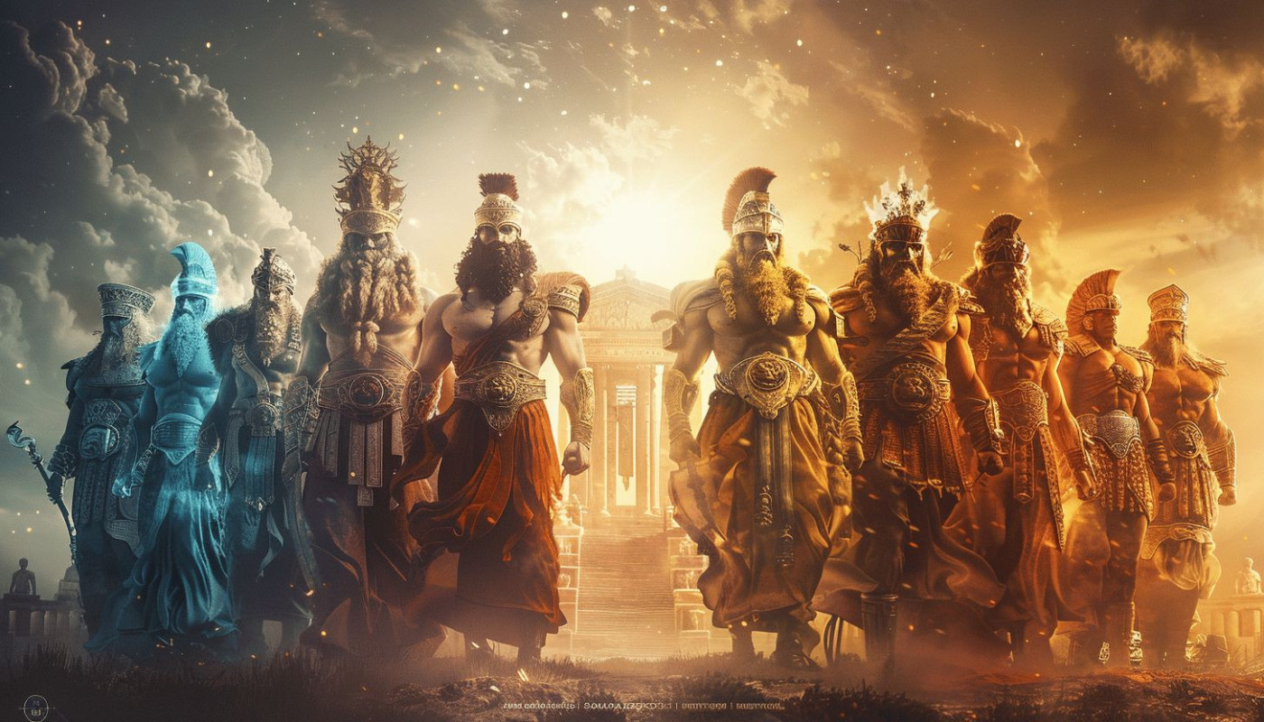 Exploration des divinités en 'T' : de la mythologie grecque à la romaine